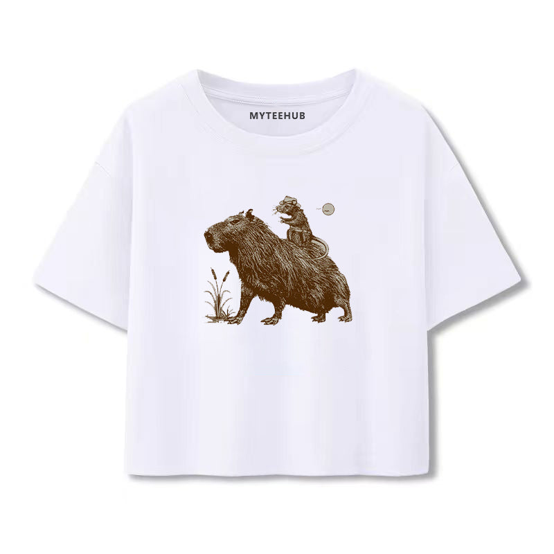 Funny Capybara Tee