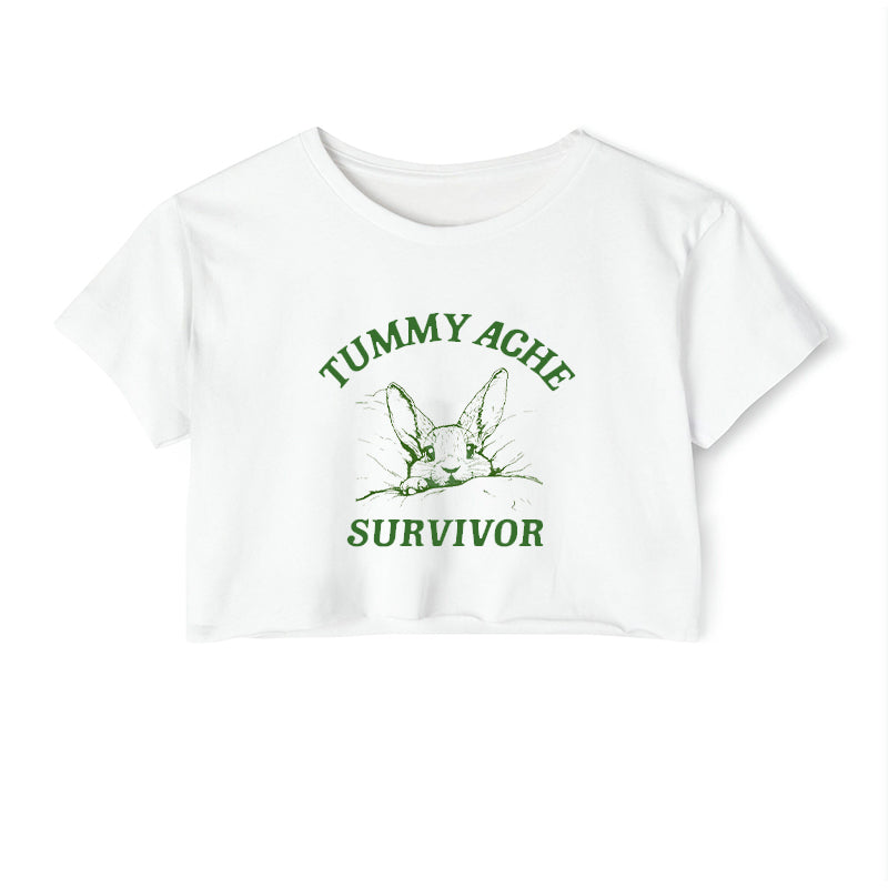 Tummy Ache Survivor Funny Gift Tee