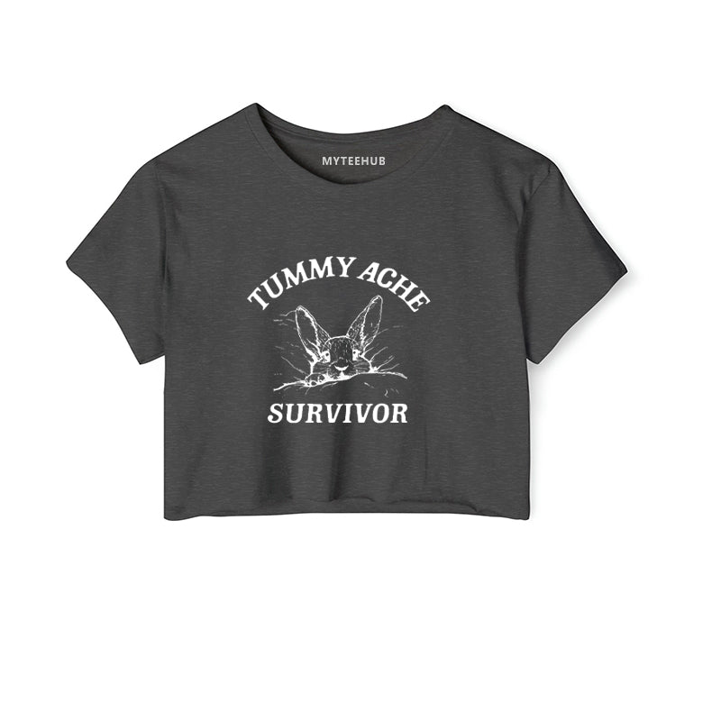 Tummy Ache Survivor Funny Gift Tee