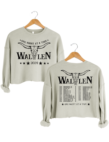 Morgan Wallen One Night At A Time Tour 2024 Crop Top