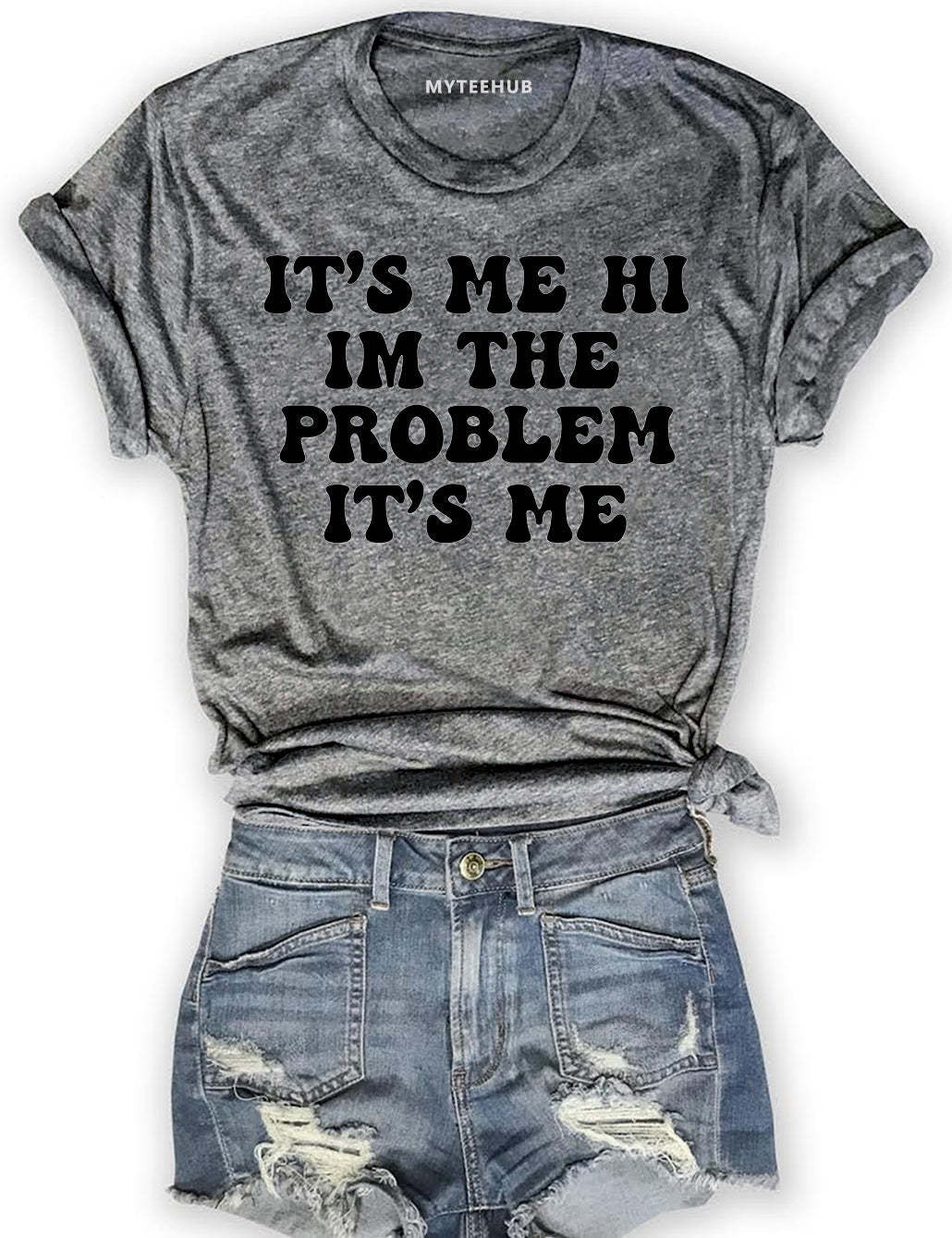 It's Me Hi I'm The Problem It's Me Crop Top