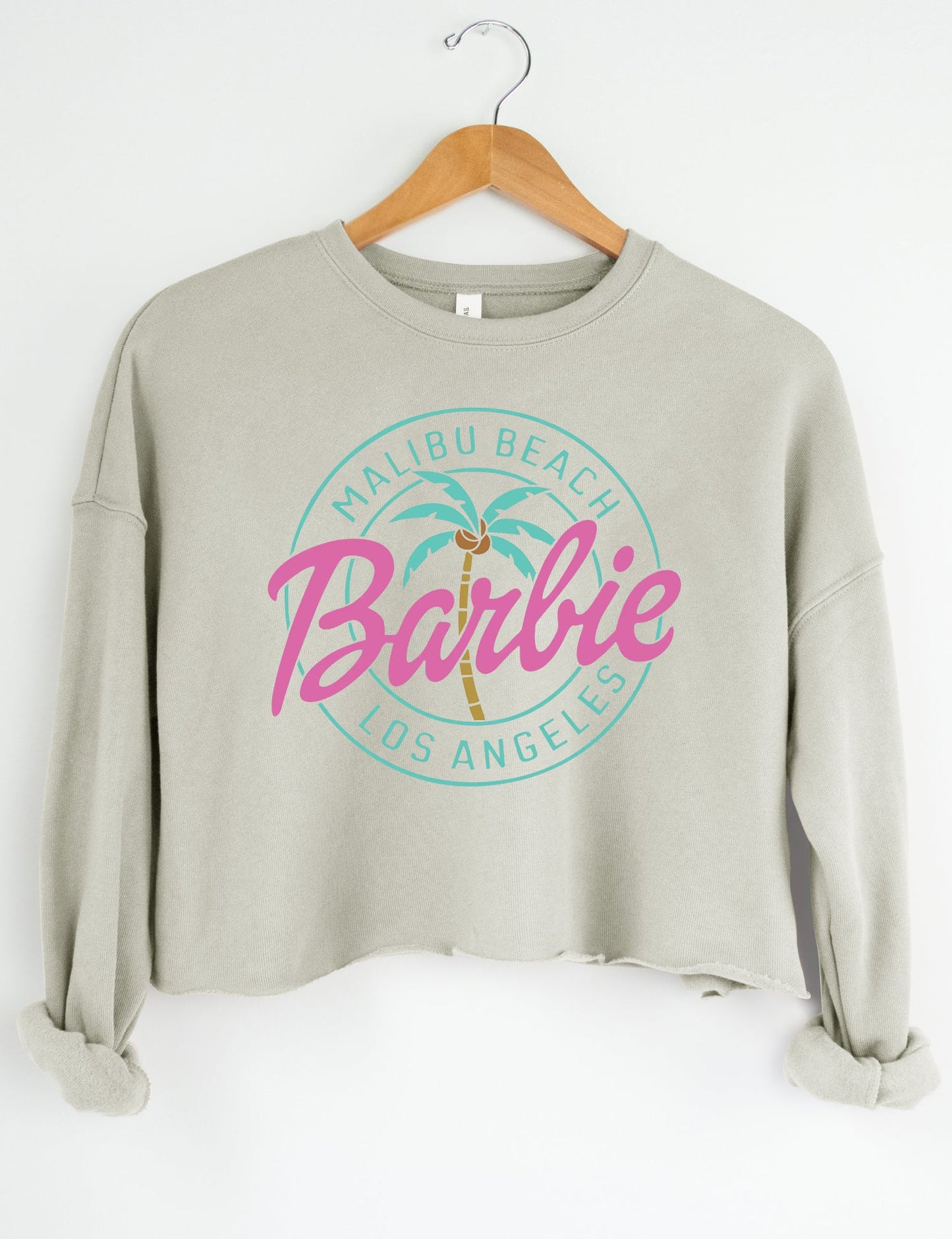 Malibu Beach Los Angeles Crop Top