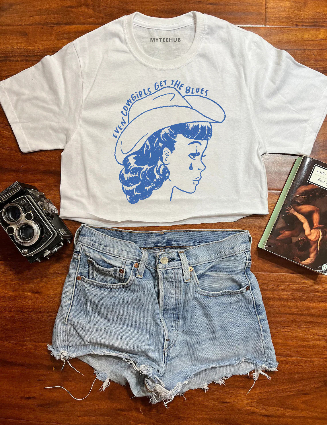 Even Cowgirls Get The Blues Crop Top