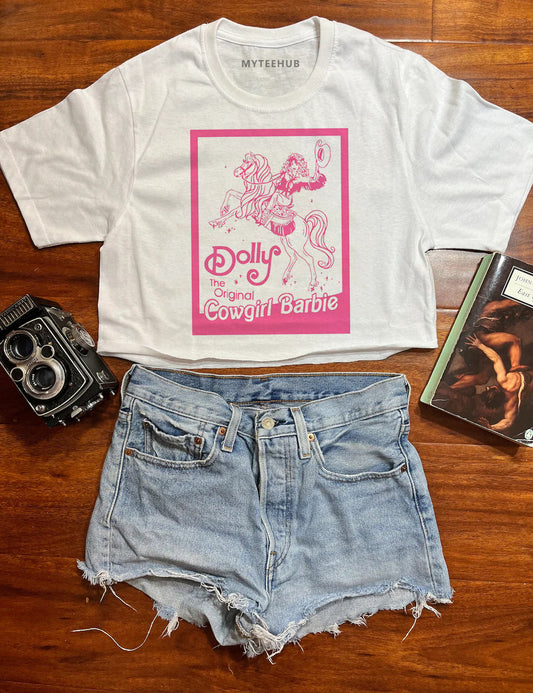 Dolly parton barbie Crop Top