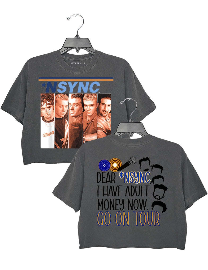 NSYNC Go On Tour Crop Top