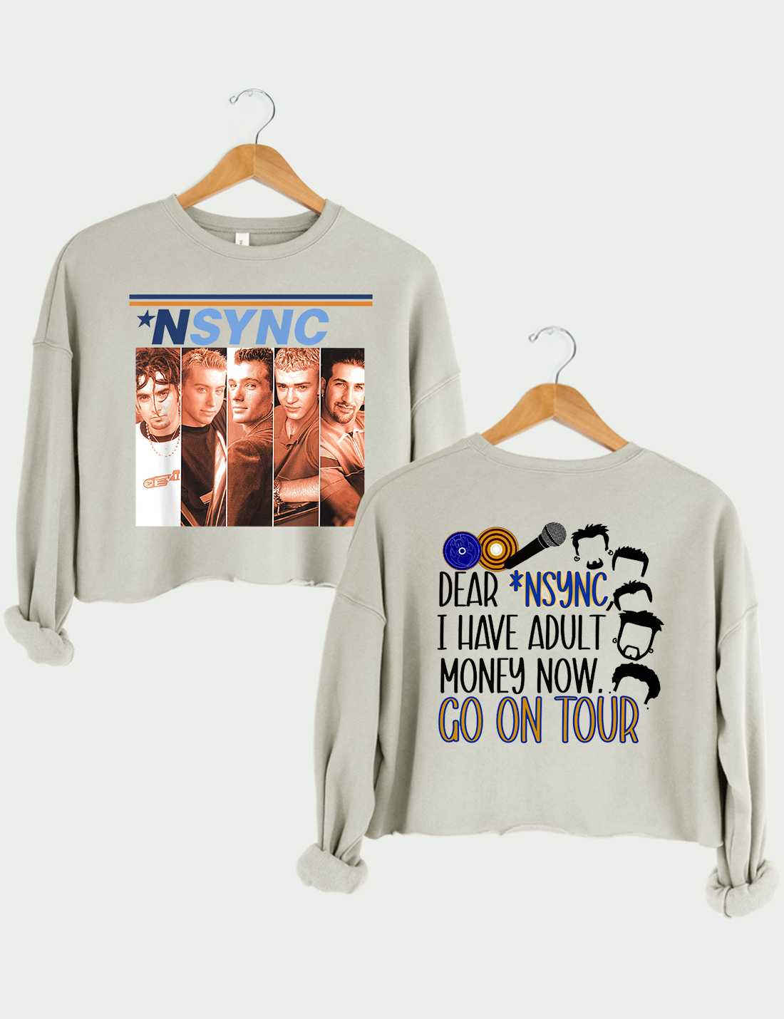 NSYNC Go On Tour Crop Top