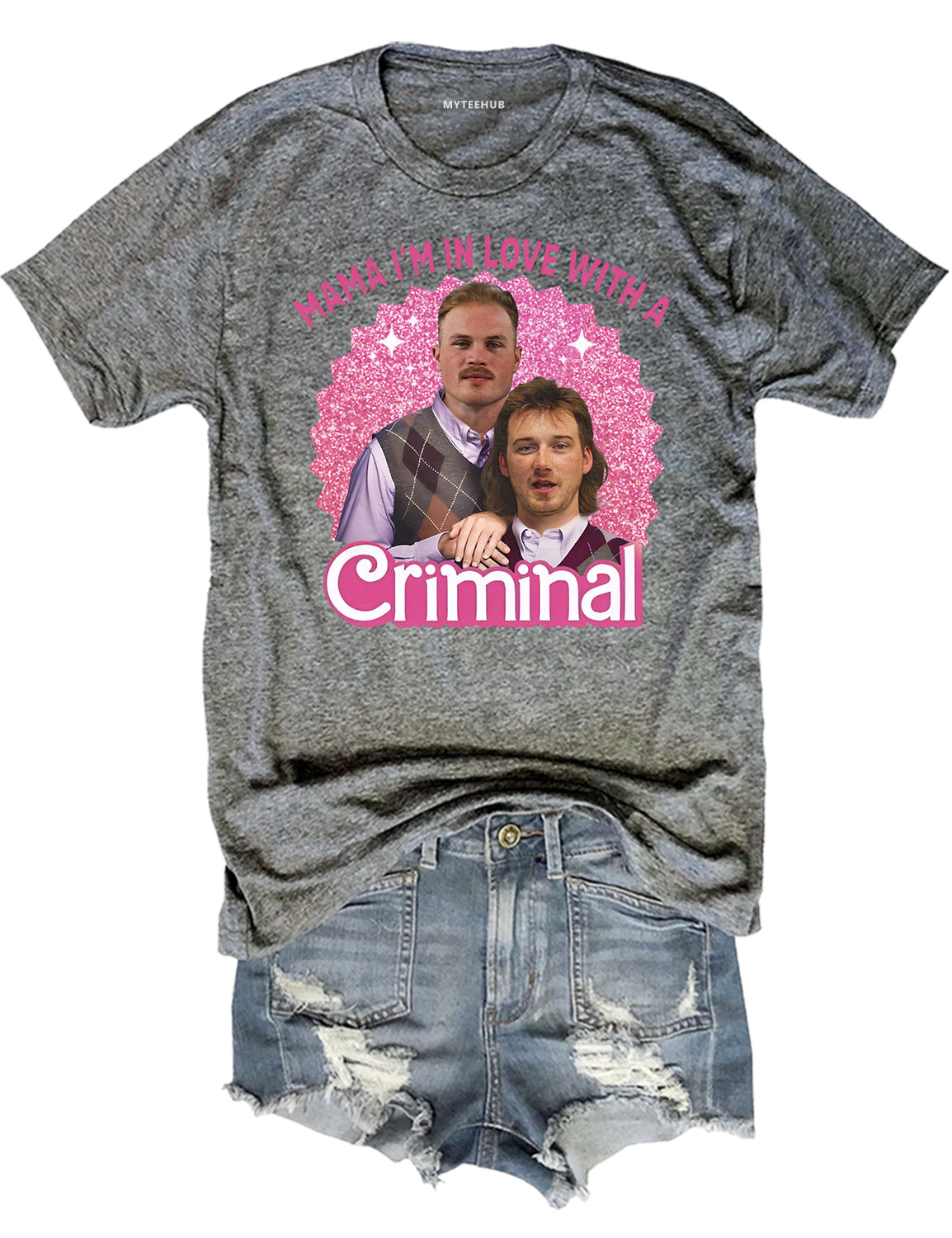 I'm In Love With A Criminal Morgan Wallen Crop Top