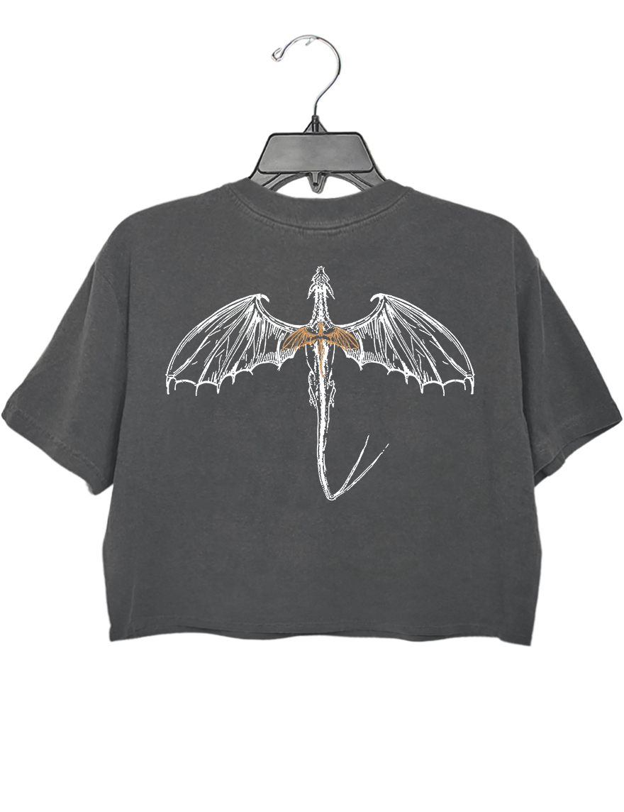 Basgiath War College Double-Sided Crop Top