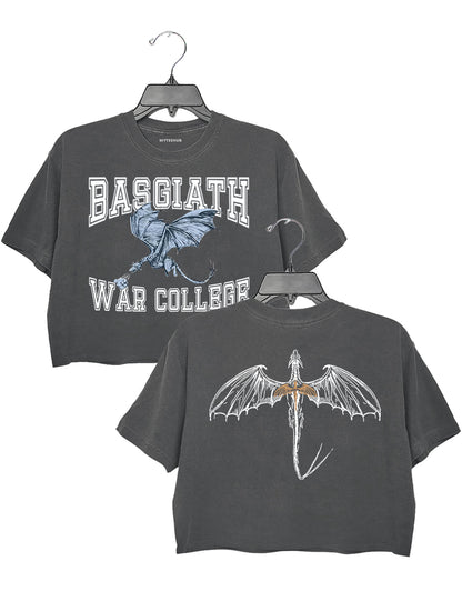 Basgiath War College Double-Sided Crop Top