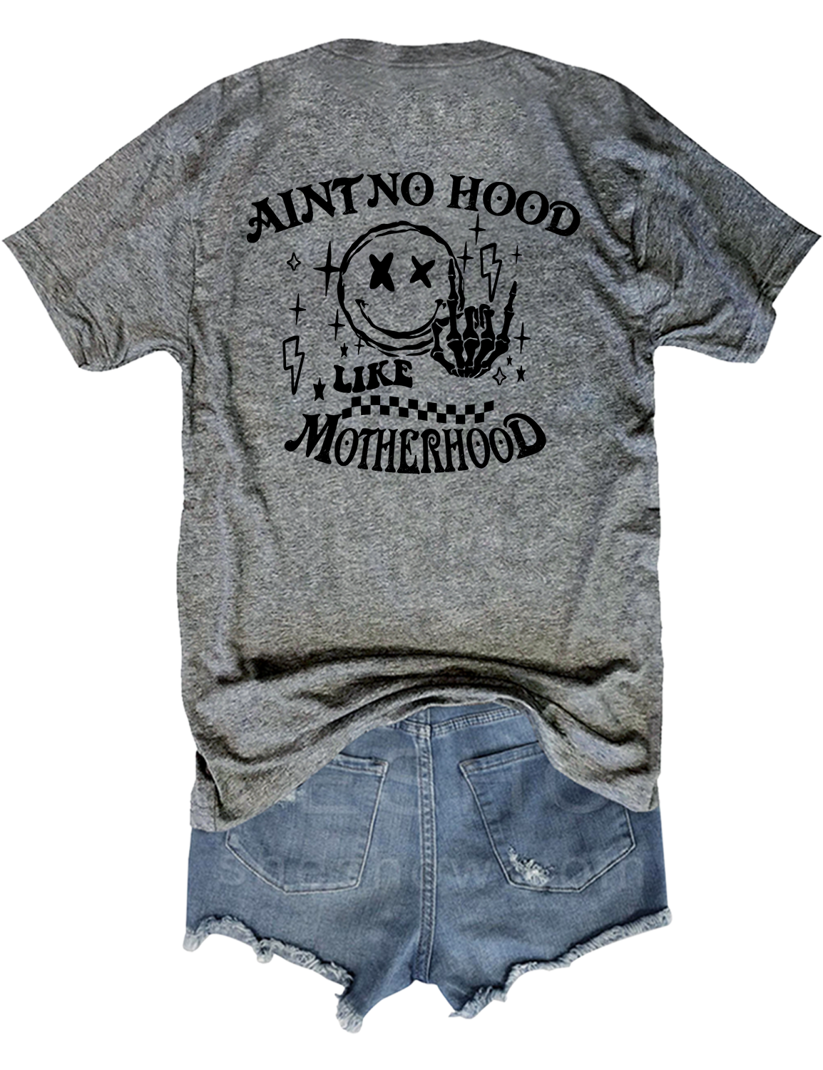 Ain_t No Hood Like Motherhood Crop Top