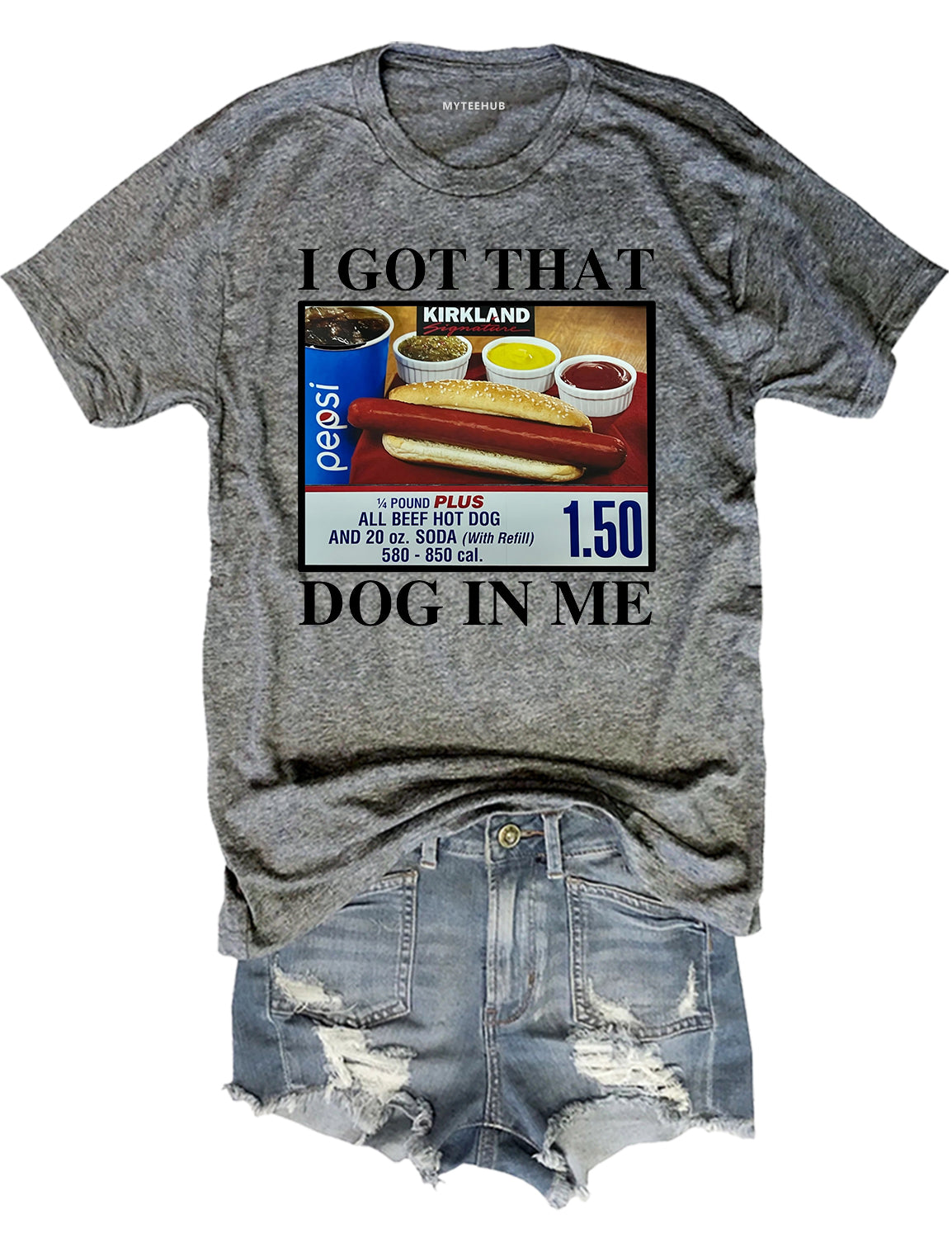 I got that dog in me crop top