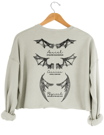 The Bat Boys A Court of Thorn and Roses Crop Top