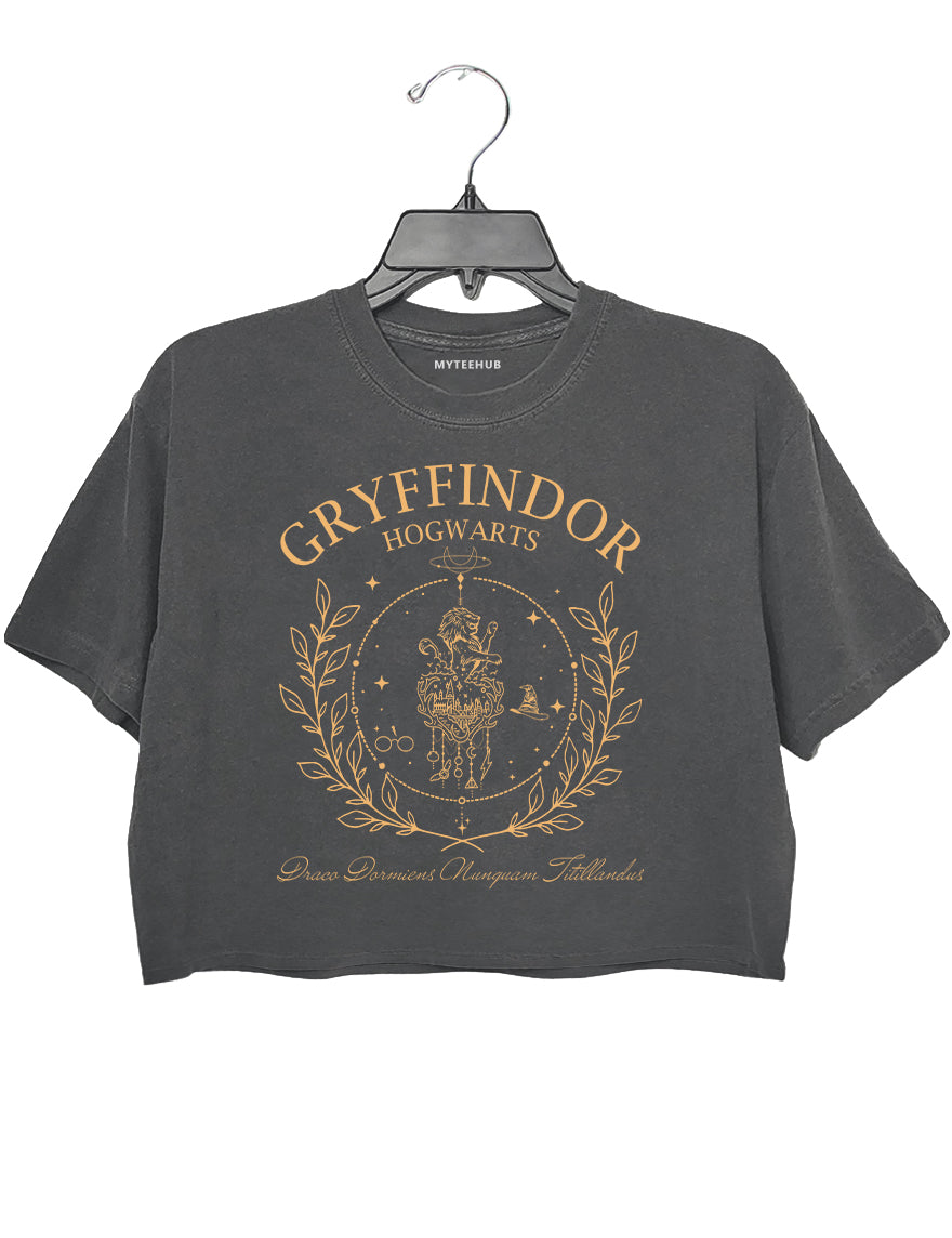 Hogwarts Gryffindor Crop Top