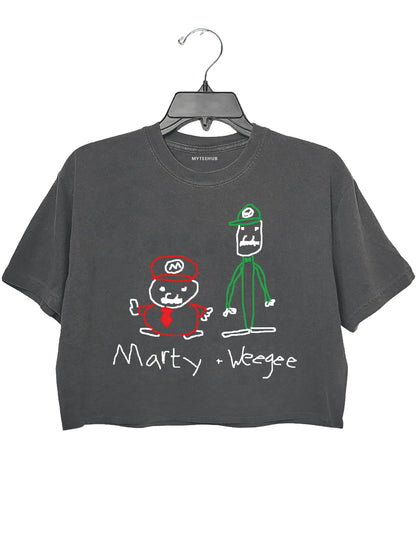 Marty and Weegee Crop Top