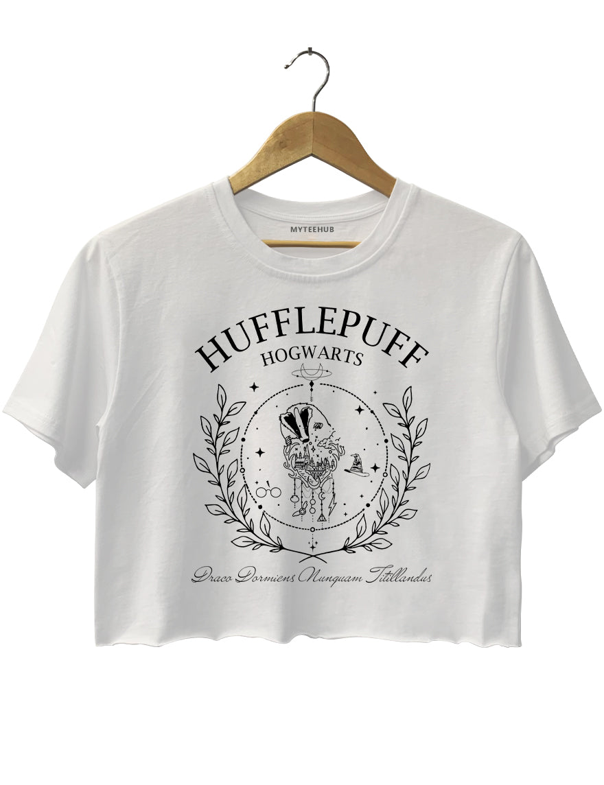 Hogwarts Hufflepuff Crop Top