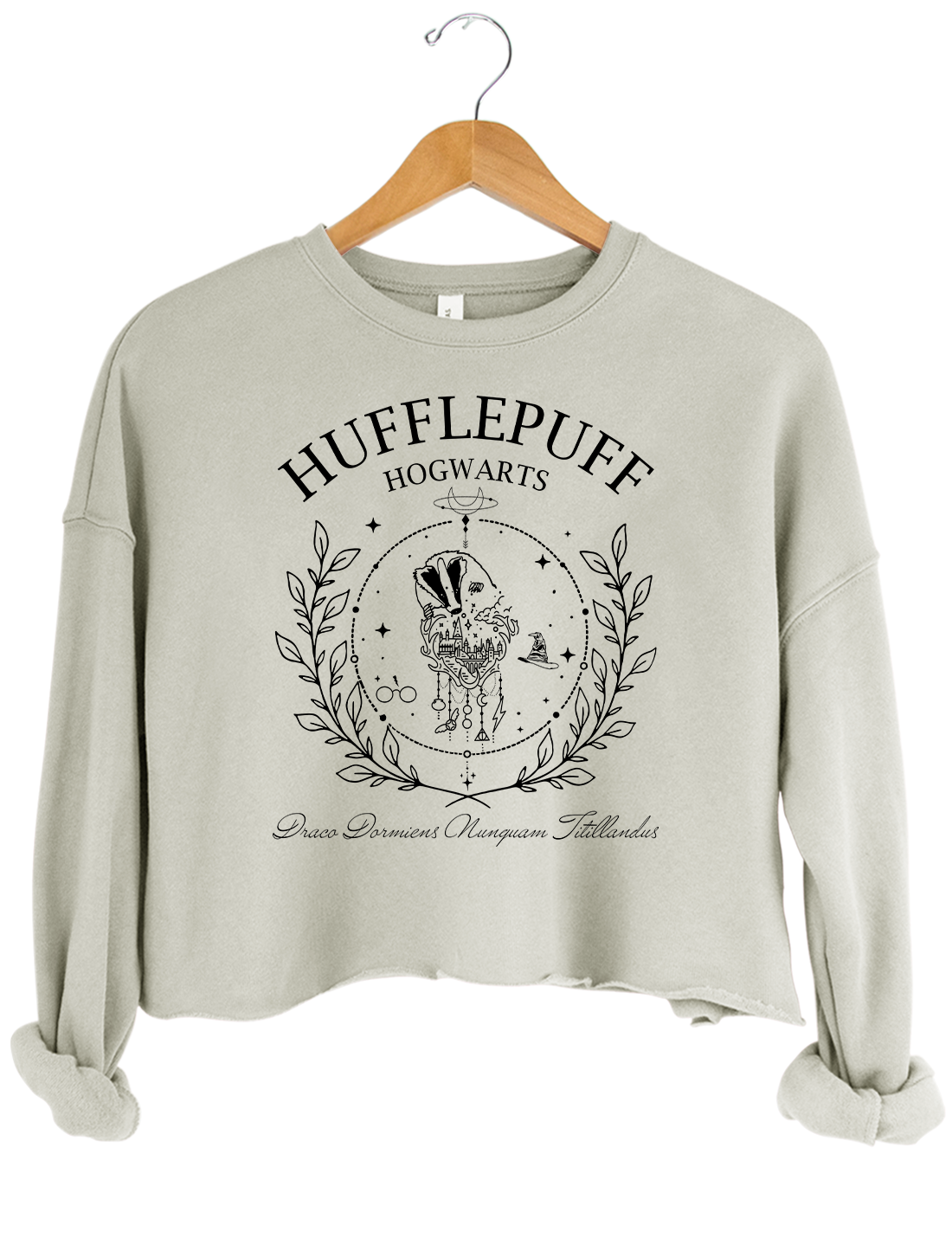 Hogwarts Hufflepuff Crop Top