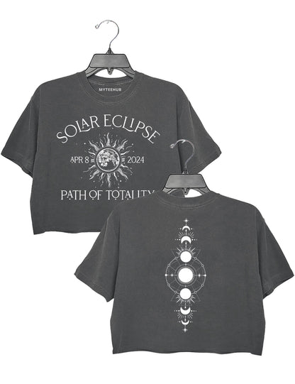 Solar Eclipse 2024 Path of Totality Crop Top