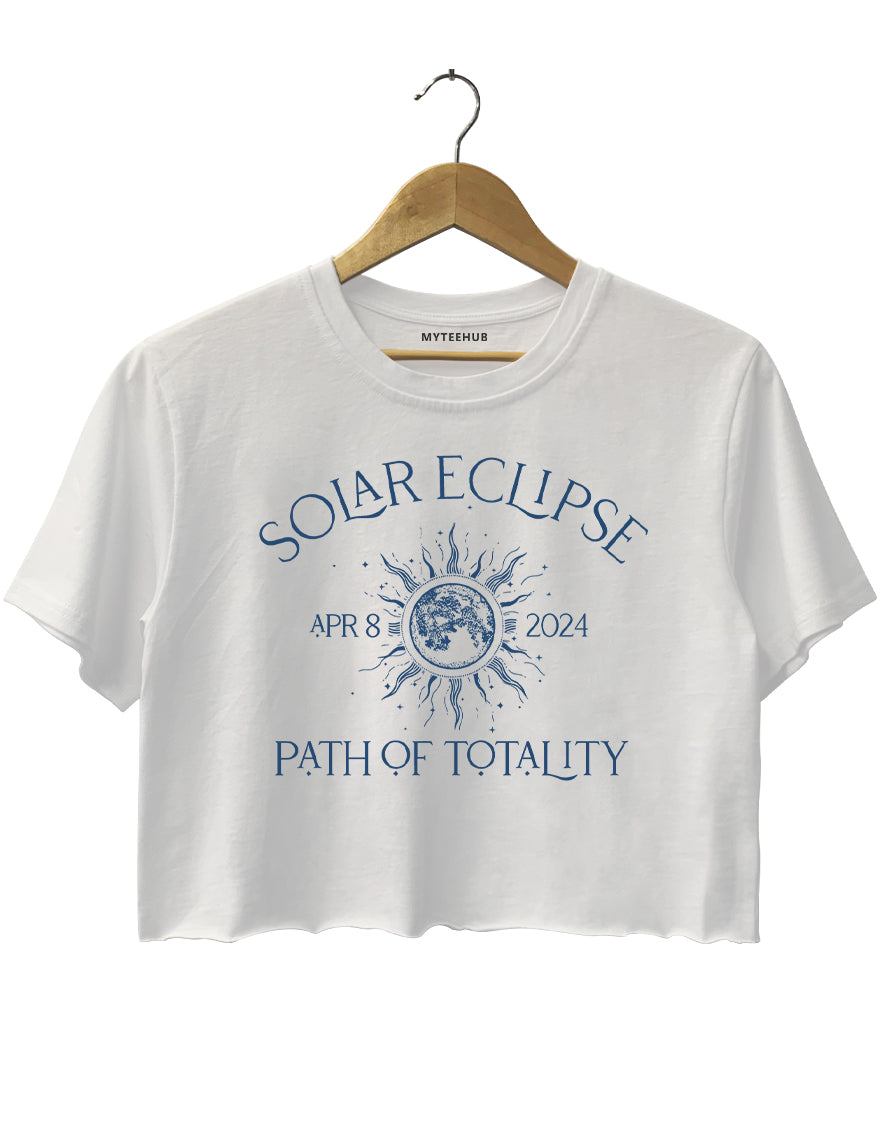 Solar Eclipse 2024 Path of Totality Crop Top