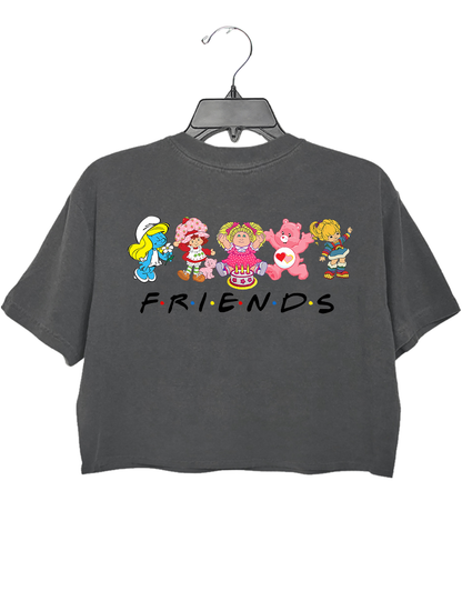 80s Friends Crop Top