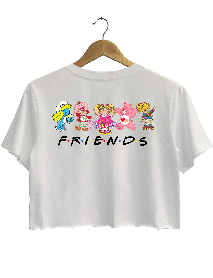 80s Friends Crop Top