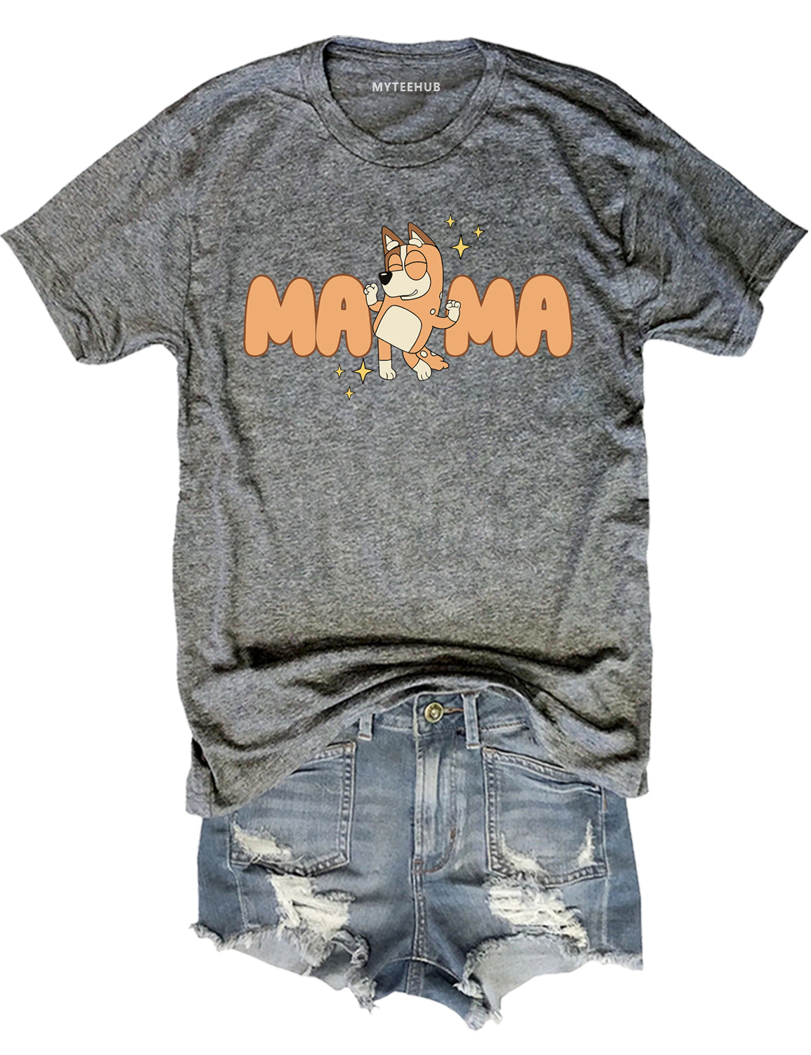 The Motherhood Tour Bluey Mama Crop Top