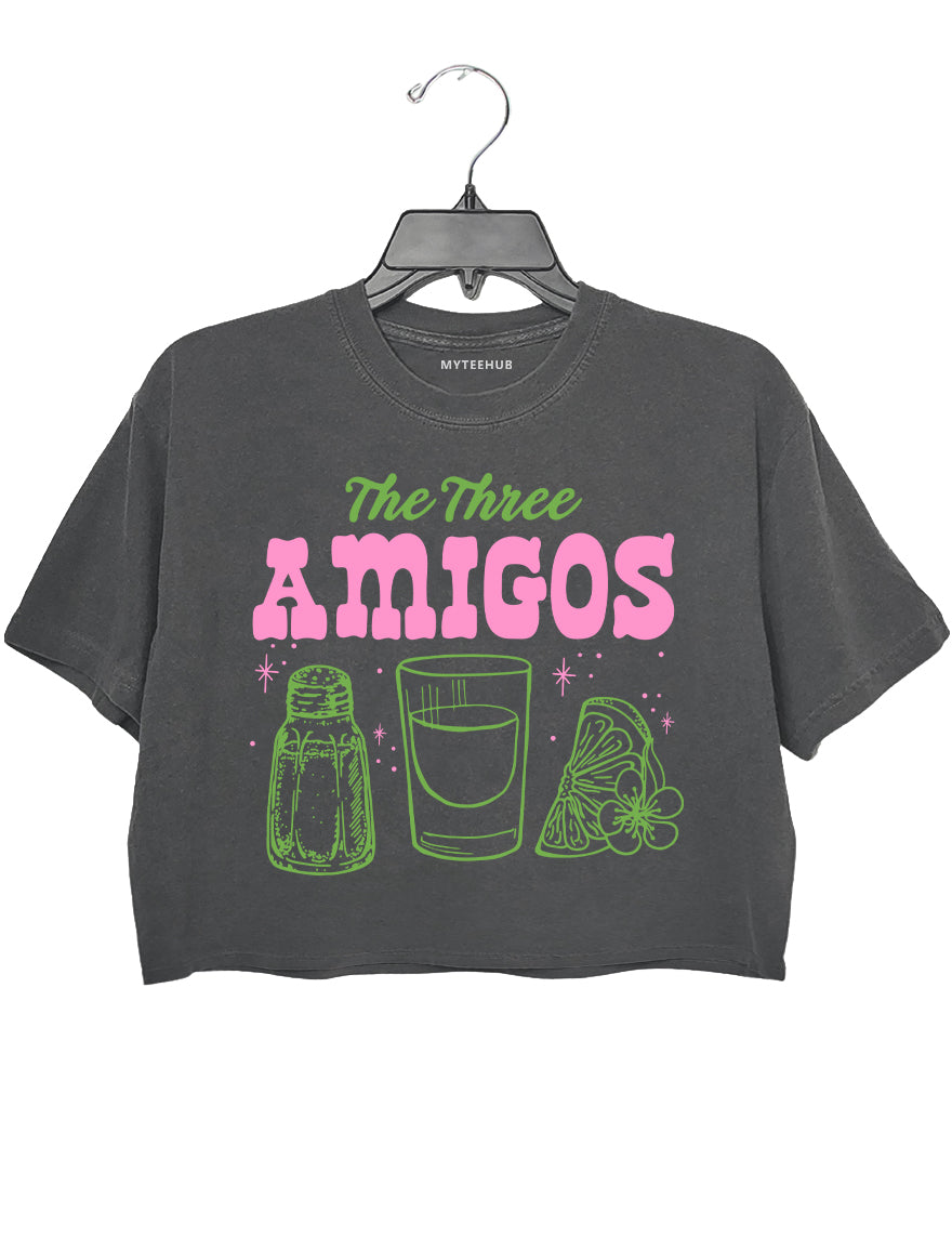 The Three Amigos Margarita Cocktail Crop Top