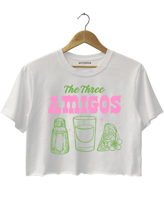 The Three Amigos Margarita Cocktail Crop Top