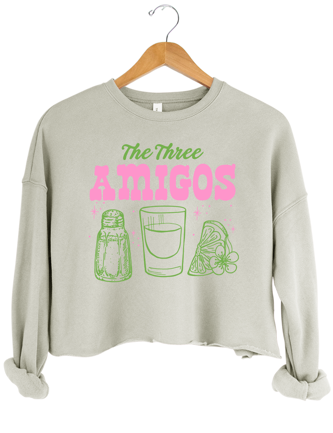 The Three Amigos Margarita Cocktail Crop Top