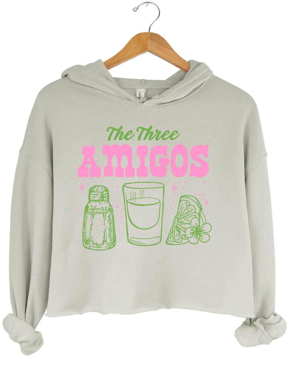 The Three Amigos Margarita Cocktail Crop Top