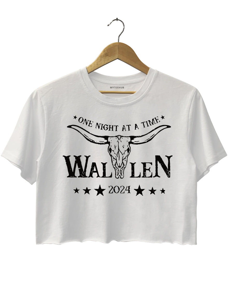 Morgan Wallen One Night At A Time Tour 2024 Crop Top