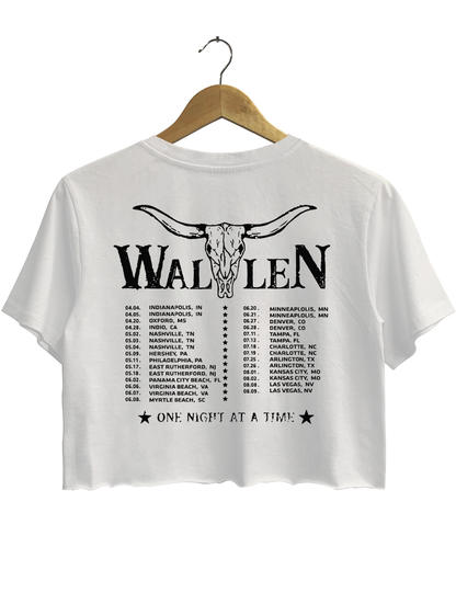 Morgan Wallen One Night At A Time Tour 2024 Crop Top