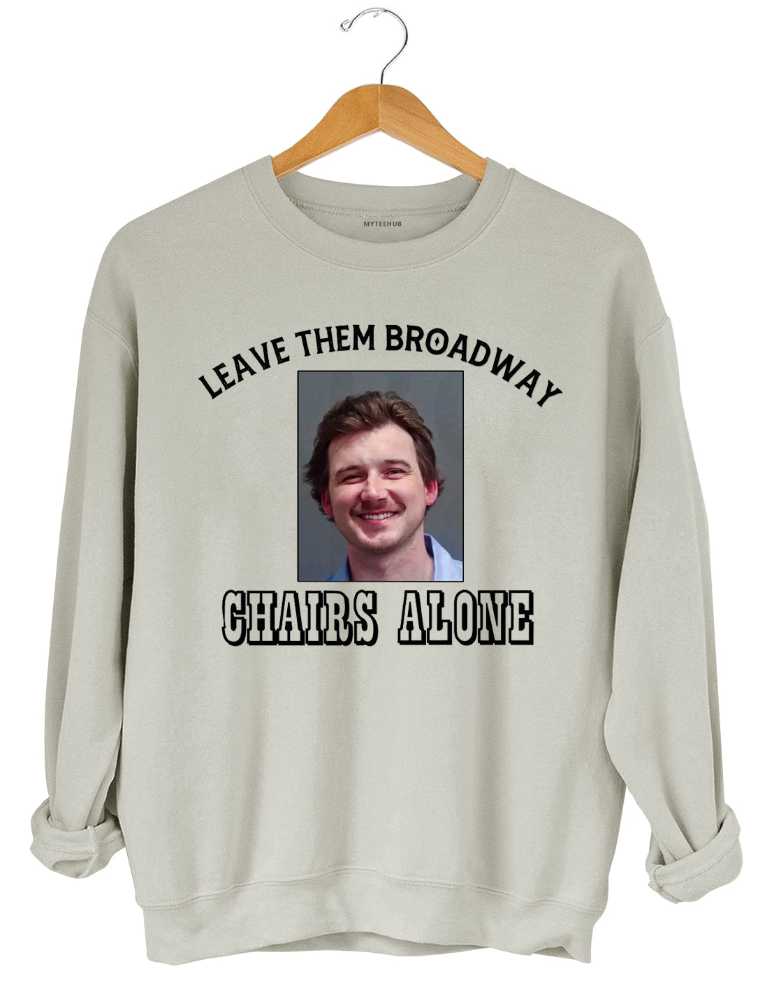 Morgan Wallen Leave Them Broadway Chairs Alone Crop Top