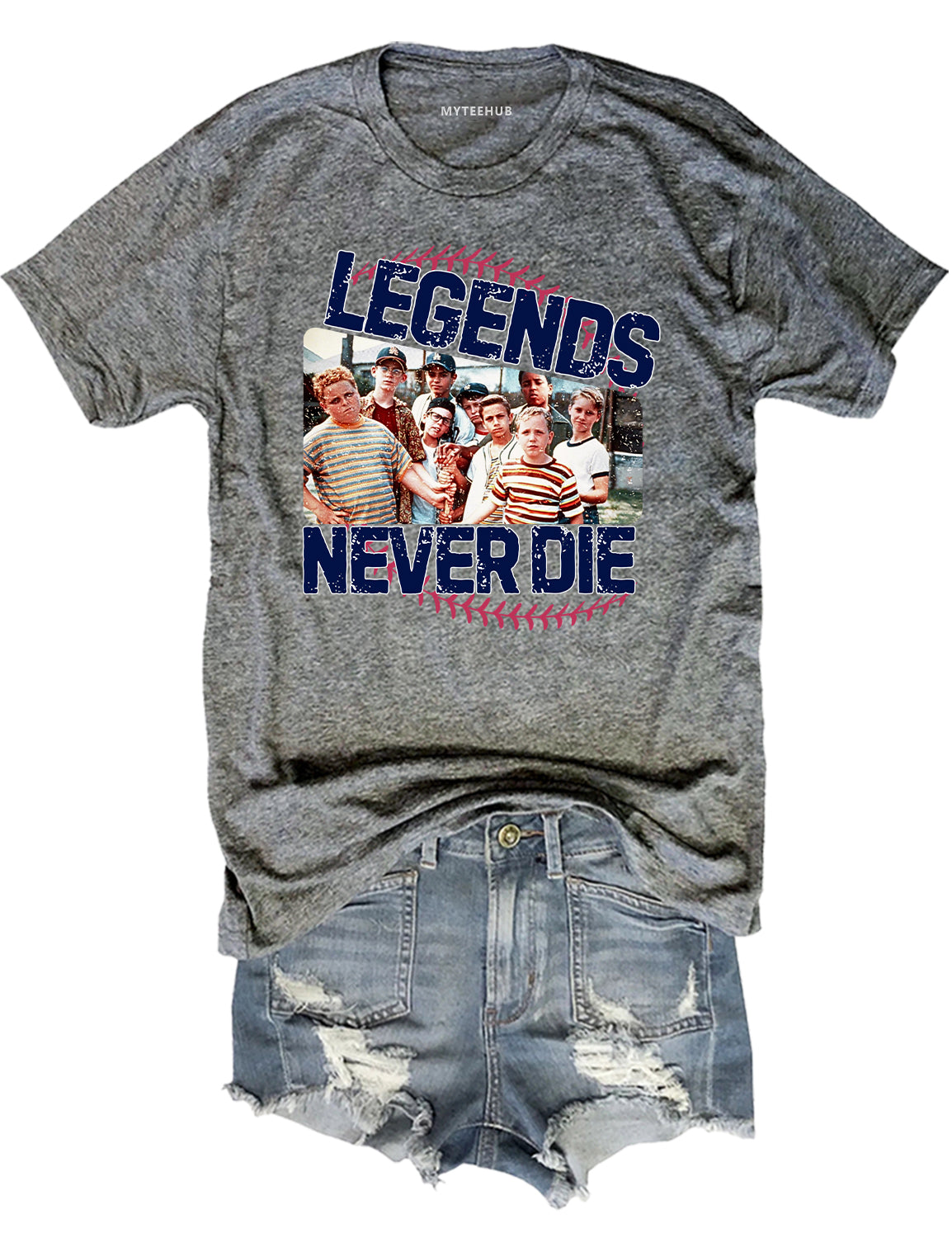 The Sandlot Legends Never Die Crop Top