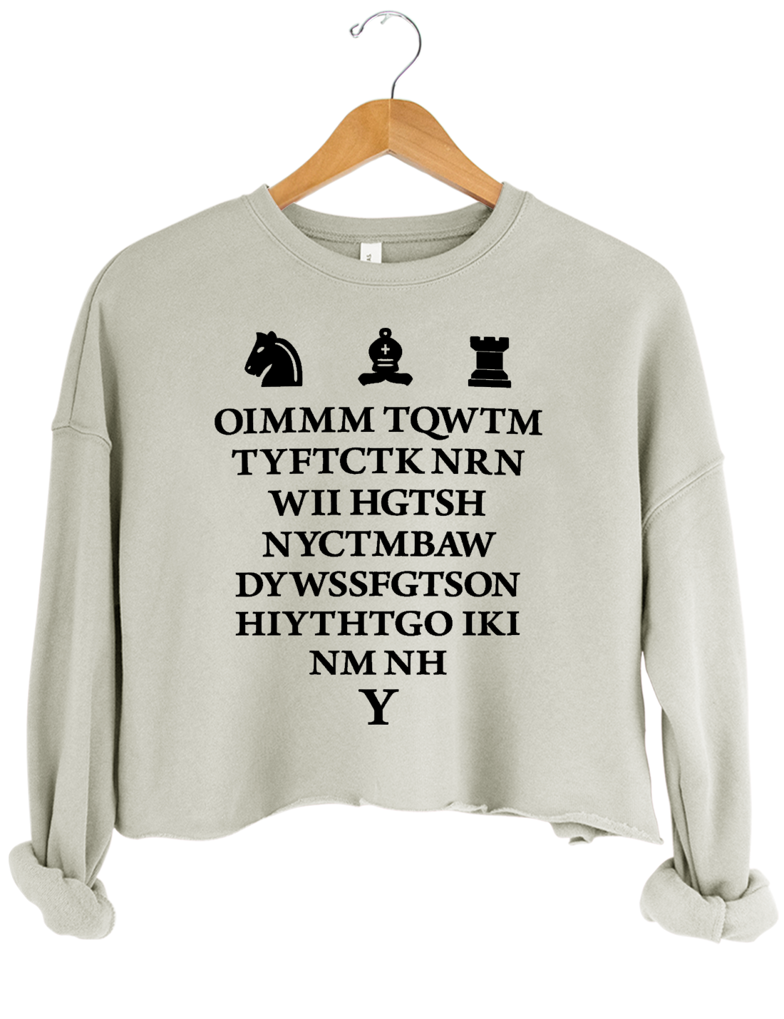 Once I Make My Move Harry Potter Chess Scene Crop Top