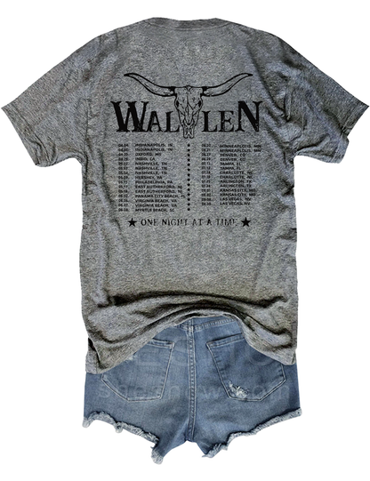 Morgan Wallen One Night At A Time Tour 2024 Crop Top