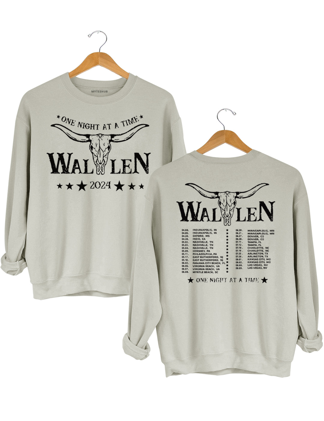 Morgan Wallen One Night At A Time Tour 2024 Crop Top